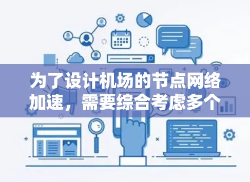 为了设计机场的节点网络加速，需要综合考虑多个因素，确保网络高效、可靠和经济。以下是详细的步骤说明