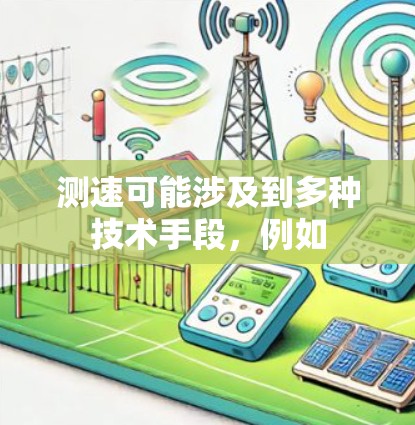 测速可能涉及到多种技术手段，例如