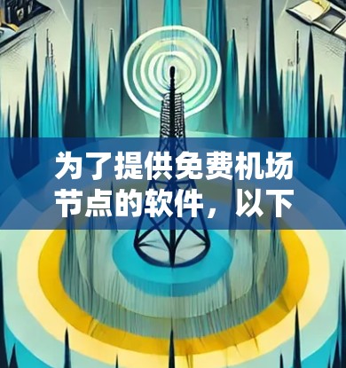 为了提供免费机场节点的软件，以下是一些推荐的选项，这些软件通常功能强大且免费，满足机场管理和导航的需求