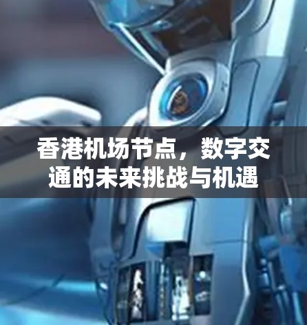 香港机场节点，数字交通的未来挑战与机遇