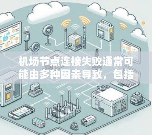 机场节点连接失败通常可能由多种因素导致，包括设备故障、网络问题或软件配置不当。以下是一些可能的原因和解决步骤