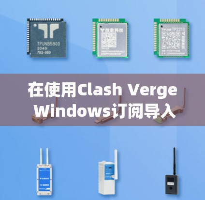 在使用Clash Verge Windows订阅导入数据到My Bank account时，以下是详细的步骤指南