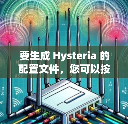 要生成 Hysteria 的配置文件,您可以按照以下步骤操作 要生成 Hysteria 的配置文件,您可以按照以下步骤操作