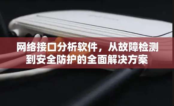 网络接口分析软件,从故障检测到安全防护的全面解决方案 网络接口分析软件,从故障检测到安全防护的全面解决方案