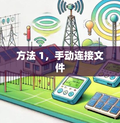 方法 1，手动连接文件
