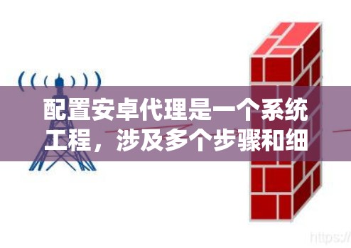 配置安卓代理是一个系统工程，涉及多个步骤和细节。以下是一个有条理的步骤指南，帮助你逐步理解和实现安卓代理的配置