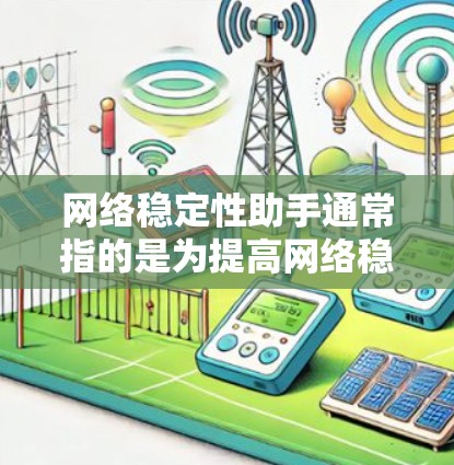 网络稳定性助手通常指的是为提高网络稳定性而设计的工具或软件。这些工具或软件通常包括但不限于 网络稳定性助手通常指的是为提高网络稳定性而设计的工具或软件。这些工具或软件通常包括但不限于