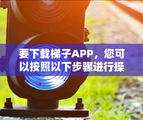 要下载梯子APP，您可以按照以下步骤进行操作