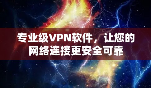 专业级VPN软件,让您的网络连接更安全可靠 专业级VPN软件,让您的网络连接更安全可靠