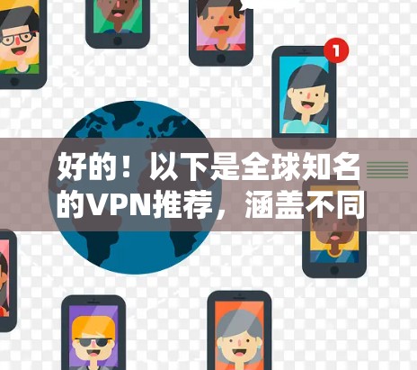 好的!以下是全球知名的VPN推荐,涵盖不同的类型和特色,帮助您找到最适合您的选项 好的!以下是全球知名的VPN推荐,涵盖不同的类型和特色,帮助您找到最适合您的选项