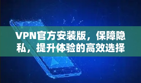 VPN官方安装版,保障隐私,提升体验的高效选择 VPN官方安装版,保障隐私,提升体验的高效选择